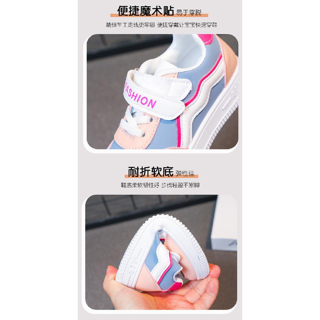 Kinder Sportschuhe Frühling und Herbst Neue Mädchenschuhe für ältere Kinder Weiche Sohle Rutschfest Schüler Vielseitige Freizeitsneaker
