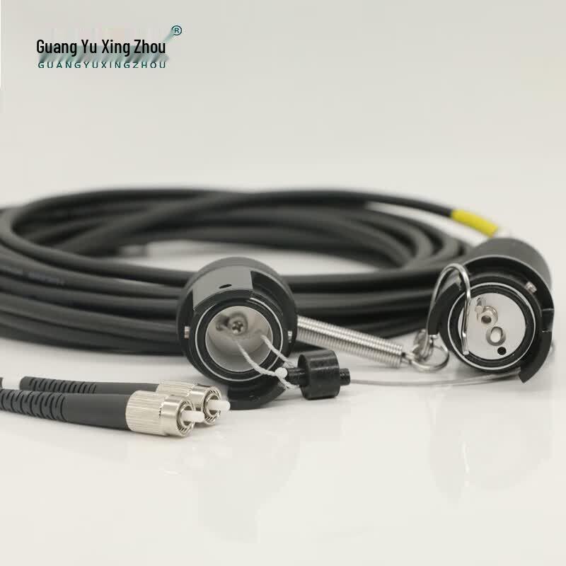 Rugged Fiber Optic Aviation Connector Cable Assembly