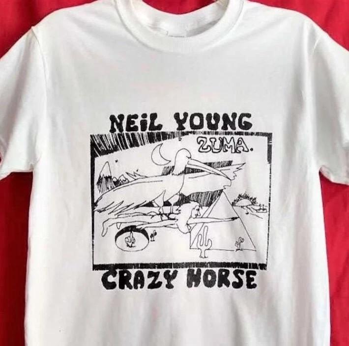 Органическая футболка унисекс Neil Young  Zuma - Crazy Horse  M