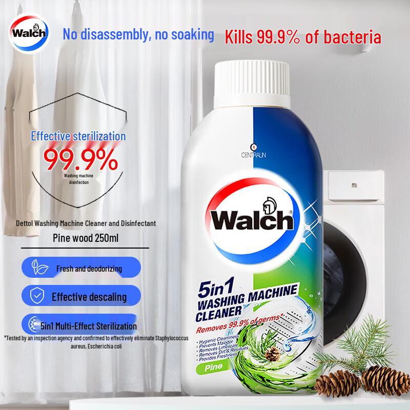 Walch Washing Machine Cleaner & Disinfectant (Pine)