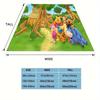 1 Stück Winnie Puuh Druckdecke - Weiche Ganzjahresdecke für Wohnzimmer, Schlafzimmer, Personalisierbares Geschenk mit entzückendem Cartoon-Design