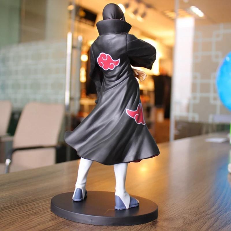 Anime Naruto Shippuuden Uchiha Itachi Organizzazione Akatsuki GK Modello Vestito Giocattolo Collezione Regalo Action Figure PVC