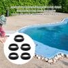 4/5Pcs L-Shape O-Rings Gasket Replacement for 11228 11412 Sand Filter Pumps Motor Seals Repair Set Repalcement Parts