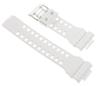 Casio 10347710 Genuine Factory Replacement White Rubber Watch Band Fits G-8900A-7 GA-100A-7A GR-8900A-7 GW-8900A-7
