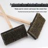 Soft Pig Bristle Brush for Stone, Rice, and Wall Cleaning