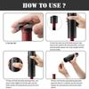 Electric Bottle Opener Household Wine Set Driver Red Wine Automatic Electric Bottle Opener With Charging Base Wine Lover Kitchen