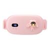 Portable Cordless Heating Pad, Electric Waist Belt Device, Fast Heating Pad with 3 Heat Level Back or Belly Heating Pad