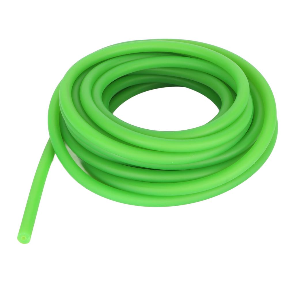 5m Accessories Natural Latex Band Latex Resilient Tube for Catapult Outdoor Hunting Fluorescent Green
