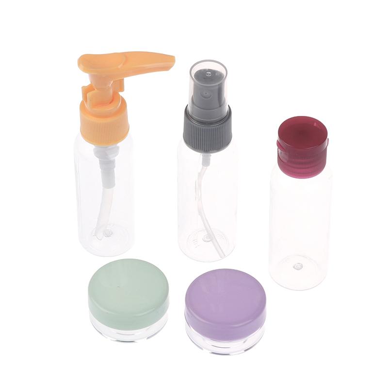 Cestovní lahvičky Sada Sprej Přenosné Rozdělené Kosmetické Vzorky Prázdné Lahvičky Cestovní Sady Péče o Pleť Voda Pleťová Voda Šampon Krém