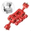 360° Arm Hand Extension Adapter Mount w/Two Ballheads for Camera Acc
