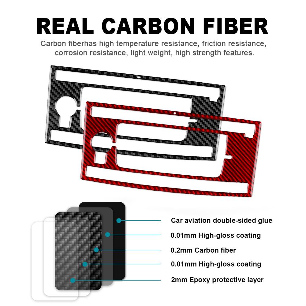 Carbon Fiber Style Interior Sticker for Honda Accord 2013 2014 2015 2016 2017 LHD Interior Panel