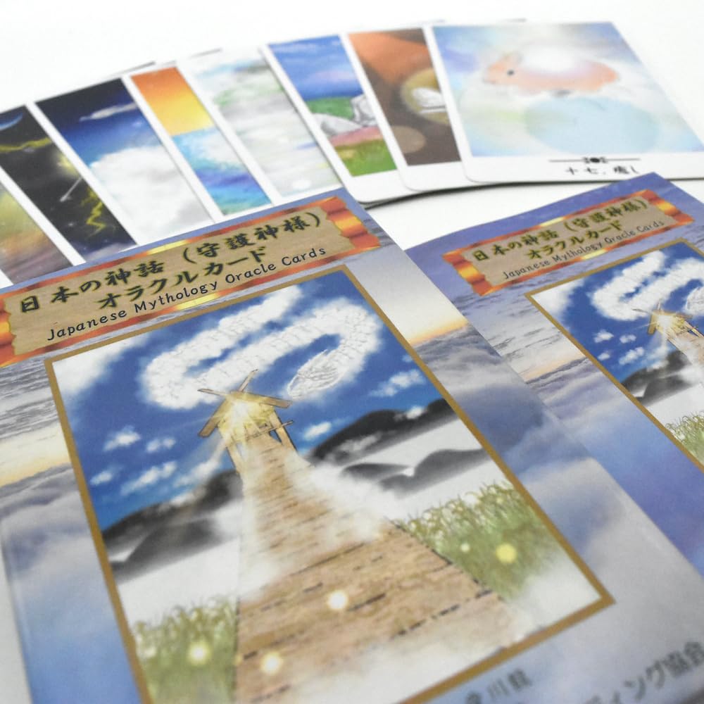 Japanese Mythology (Guardian Deity) Oracle Cards | Tidasato Aikawa Ryu | 38 Cards with Japanese Instructions [Authentic]