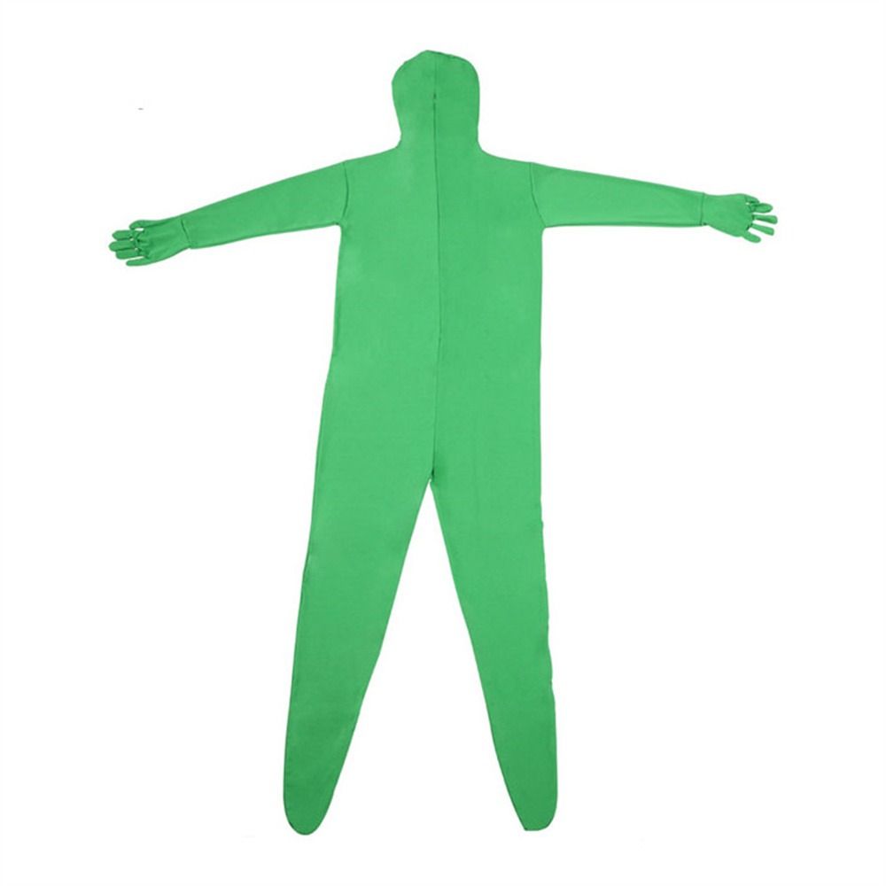 Anzug Foto Video Chroma Key Jumpsuits Greenscreen Anzug Chromakey Grüner Anzug Verschwindender Bodysuit