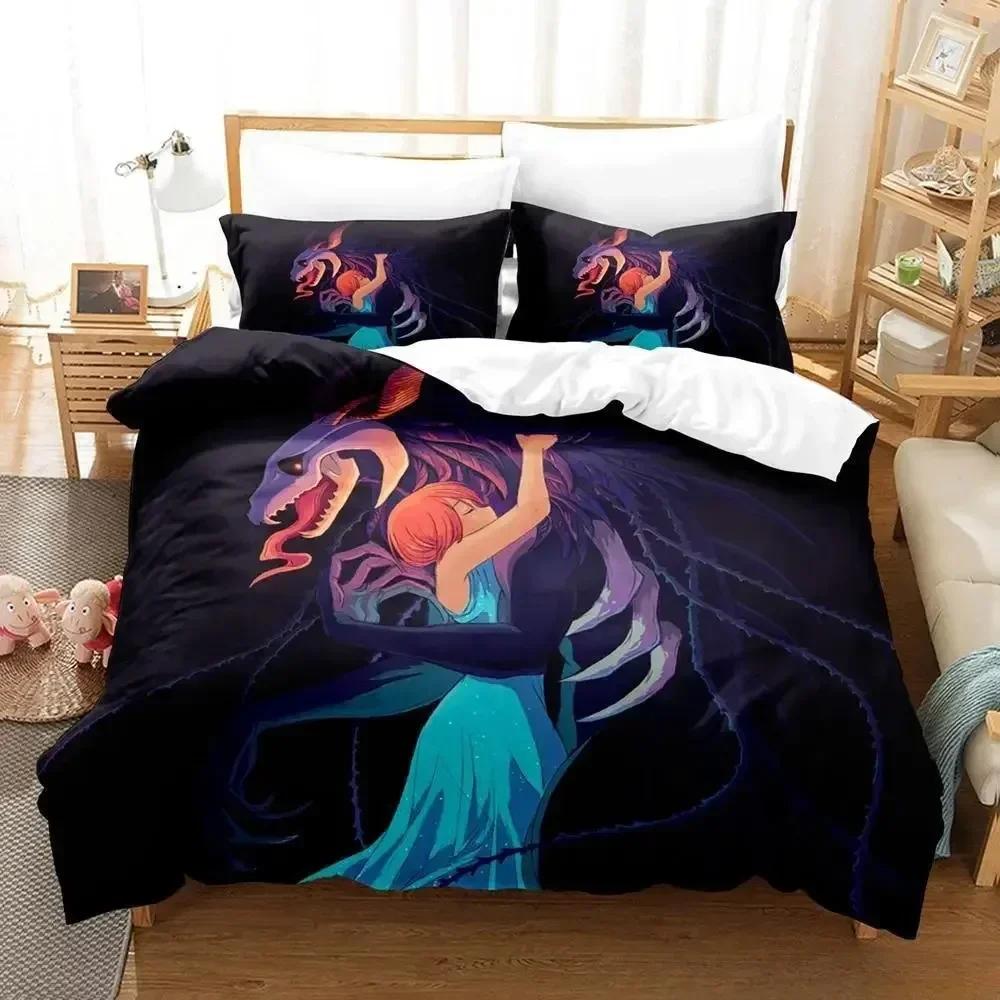 3D Print  Mahou Tsukai no Yome Bed Set Duvet Cover Pillowcase Bedding Set Bed Linen Sheet Quilt Cover Full Queen King Size