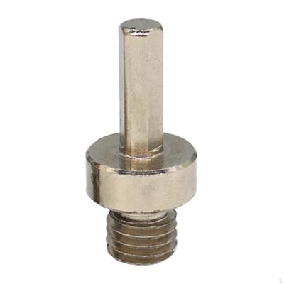Varilla Adaptadora de Rosca Hexagonal Herramienta de Reparación para Biselado Reemplazo Práctico Resistencia al Desgaste para Piedra