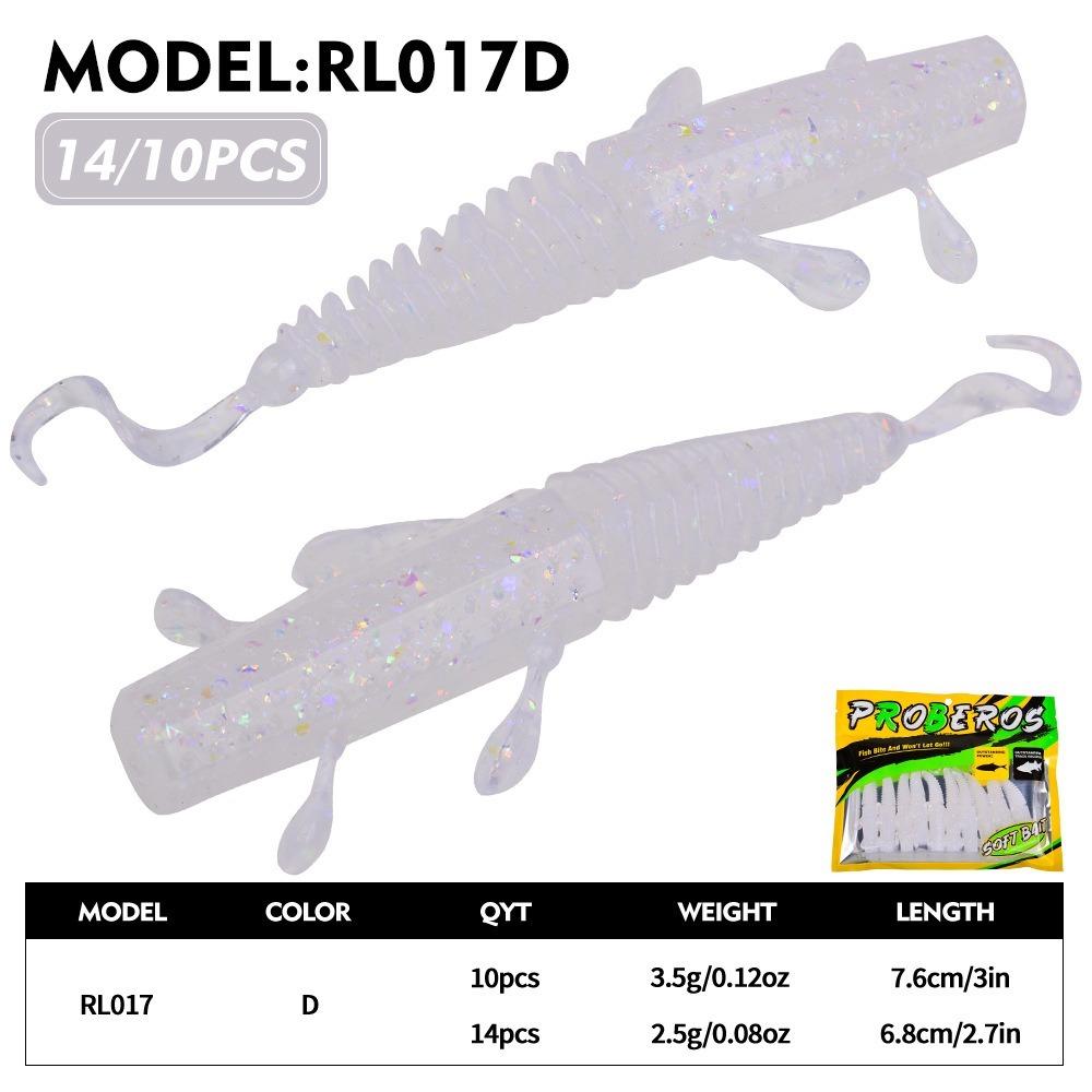 10pcs 7.6cm Soft Lures 3.5g Crankbait Lure Portable Swimbait Lure Pesca Gear