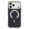 KIGC For iPhone 17 Pro Max Case Compatible with MagSafe Metal Lens Frame PC Slim Phone Cover