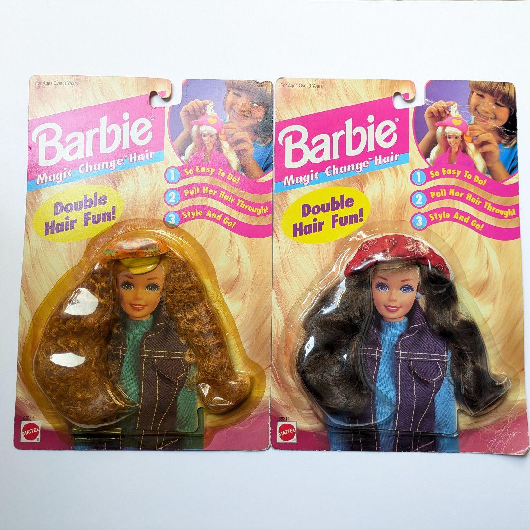 

[USED] Barbie Magic Change Hair 2 colors