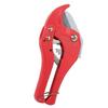 2 Pcs Durable PE Hose Cutter PVC PPR PVC Pipe Cutter Plumbing Tool Red Cut Ratchet Water Tube