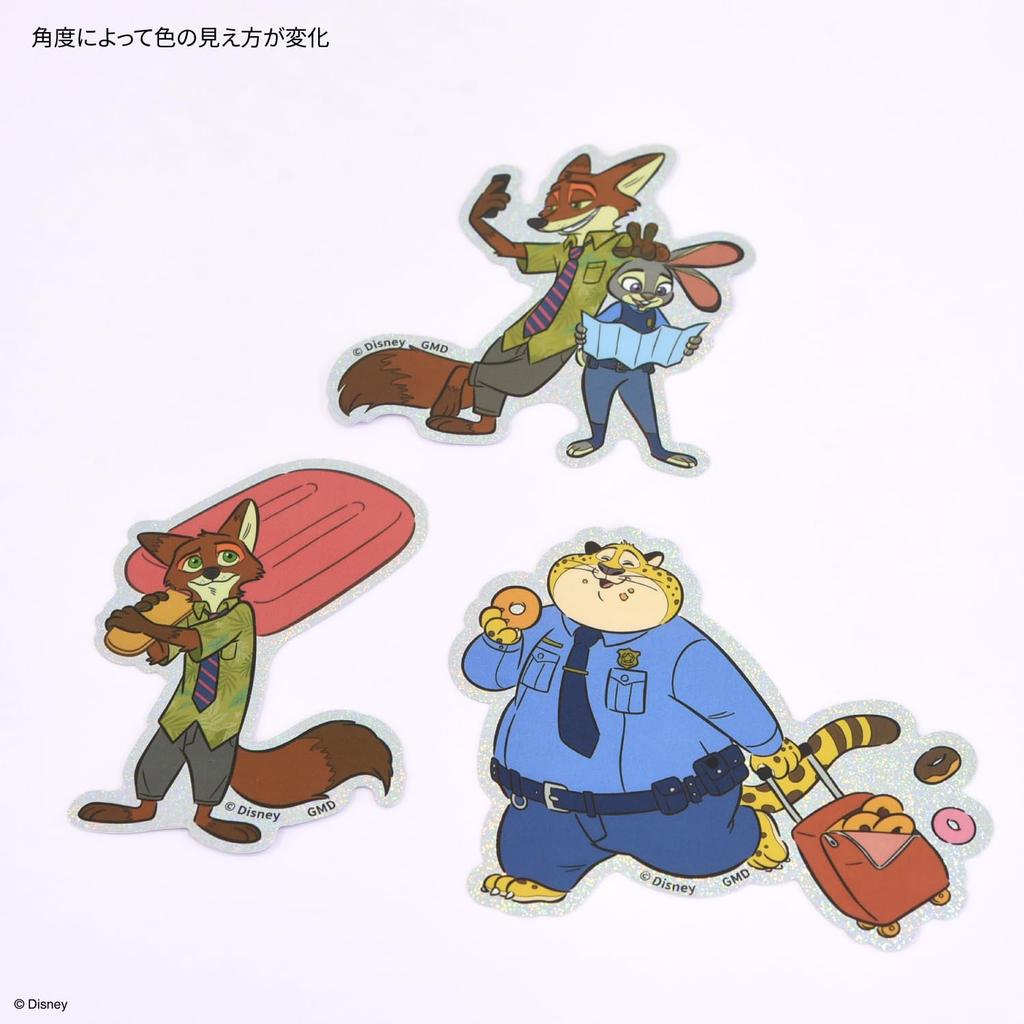 Gourmandies Disney Pixar Characters Mobile Sticker Zootopia Characters, / DNG-287NC