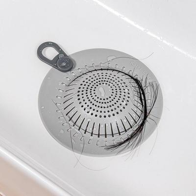 Japan Silicone Anti-Clogging Hair Filter Mesh for Bathroom Drains and Toilets