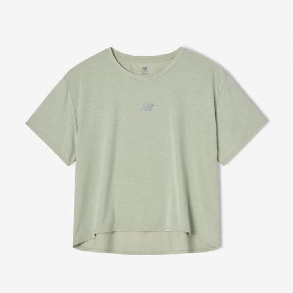 

New Balance Женская футболка с коротким рукавом с центральным логотипом Nbnef2v352 49 085/size