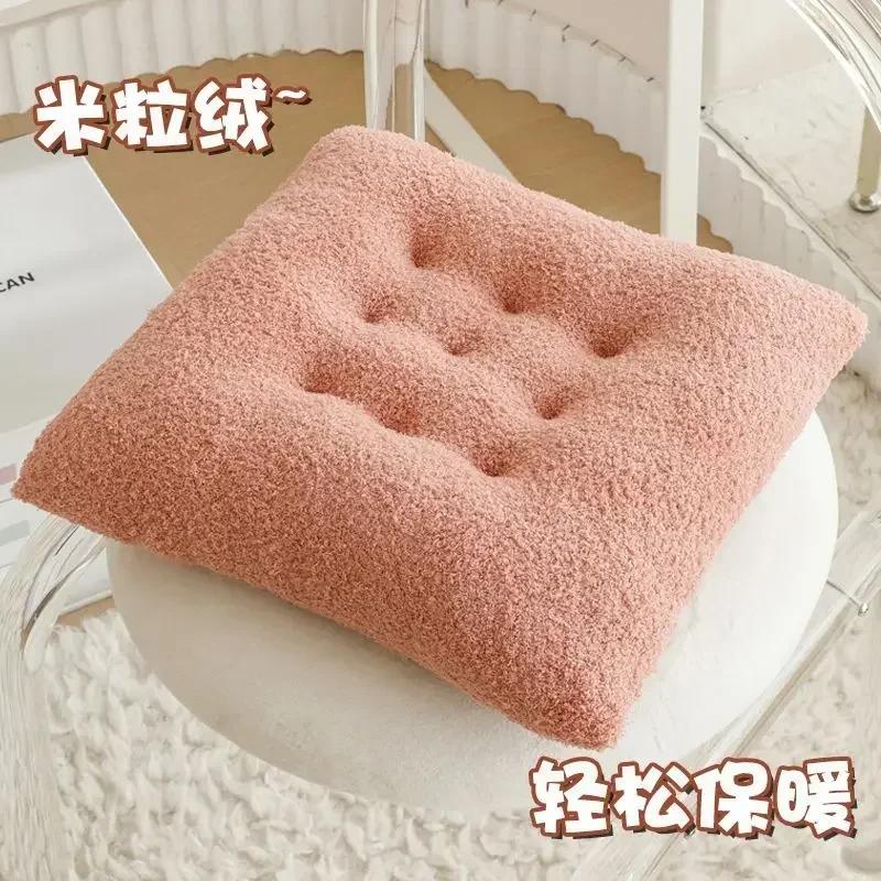Plush square Cushion Soft Creative Pillow Chair Car Seat Cushions Decorative Tatami Sofa Back Cushion