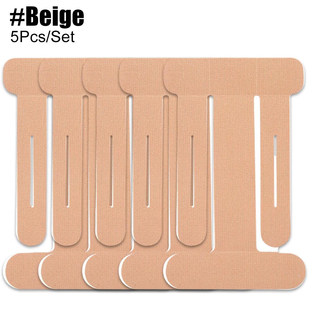 5Pcs Precut Kinesiology Tape For Elbow Support & Pain Relief, Strong Waterproof & Breathable, Latex-Free Athletic Tape