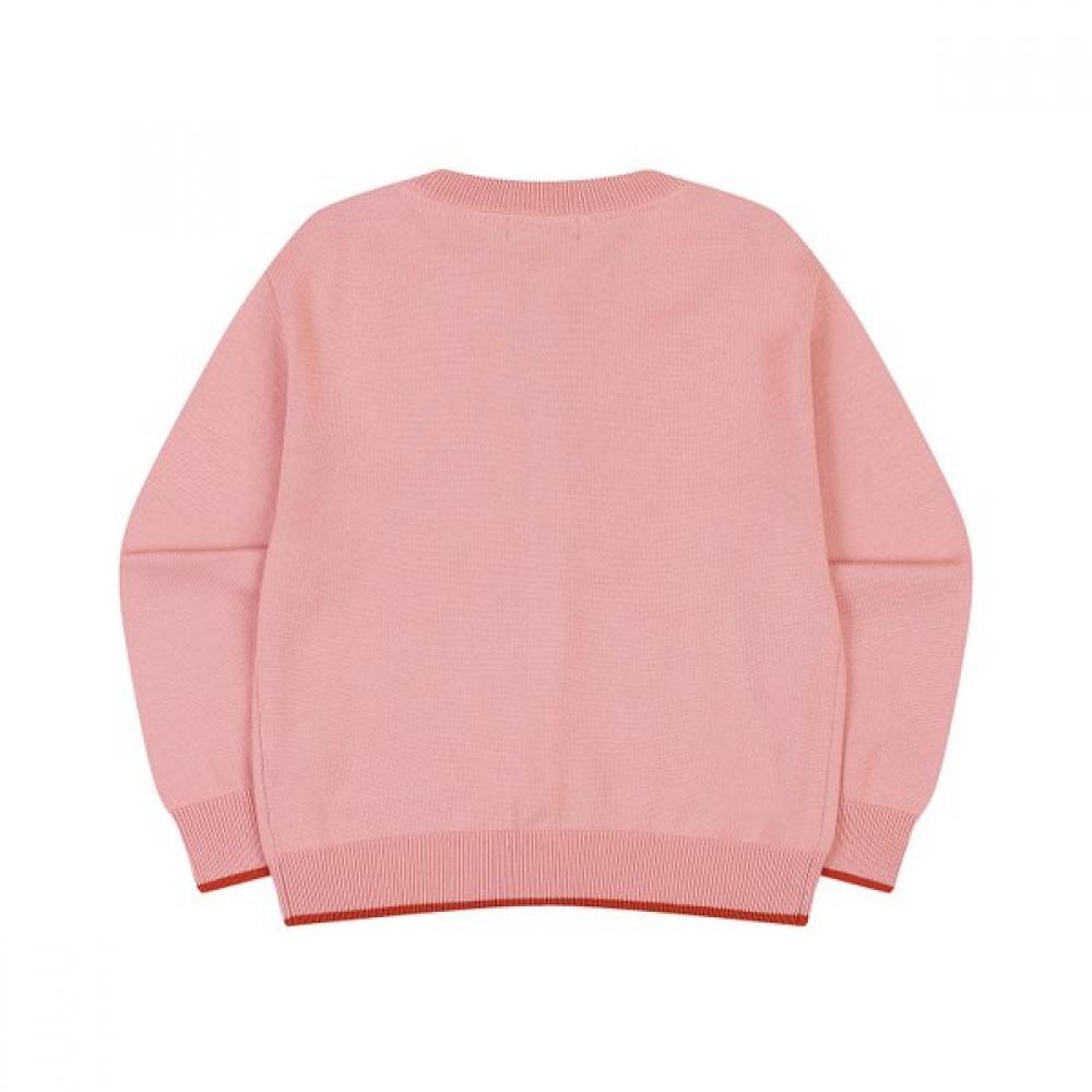 Kangol Kids Autumn Knit Cardigan Rc 0001 Pink