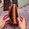 Luxury Crocodile Head Leather Long Bifold Wallet - Premium Multi-card slot Wallets for Men, Elegant Gift Wallet for Daily Use