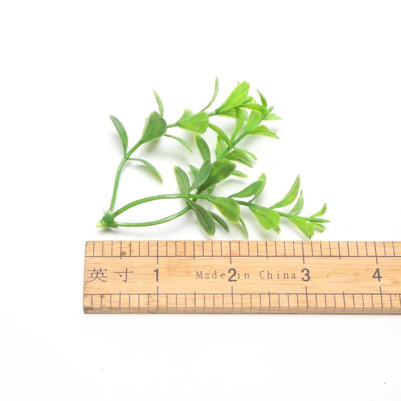 10/20/50 ks plastová vodní tráva umělé květiny pro domácí dekoraci nástěnný závěsný stůl DIY věnec dárek Scrapbooking Falešné rostliny