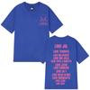 Rapper Jul Love Jul Fashion Graphic T-shirt Women Hip Hop Short Sleeve Cotton Aesthetic Trendy T-shirts Streetwear
