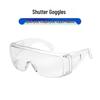 Baishengnu Louvre-Style Safety Goggles, Clear (10-Pack)