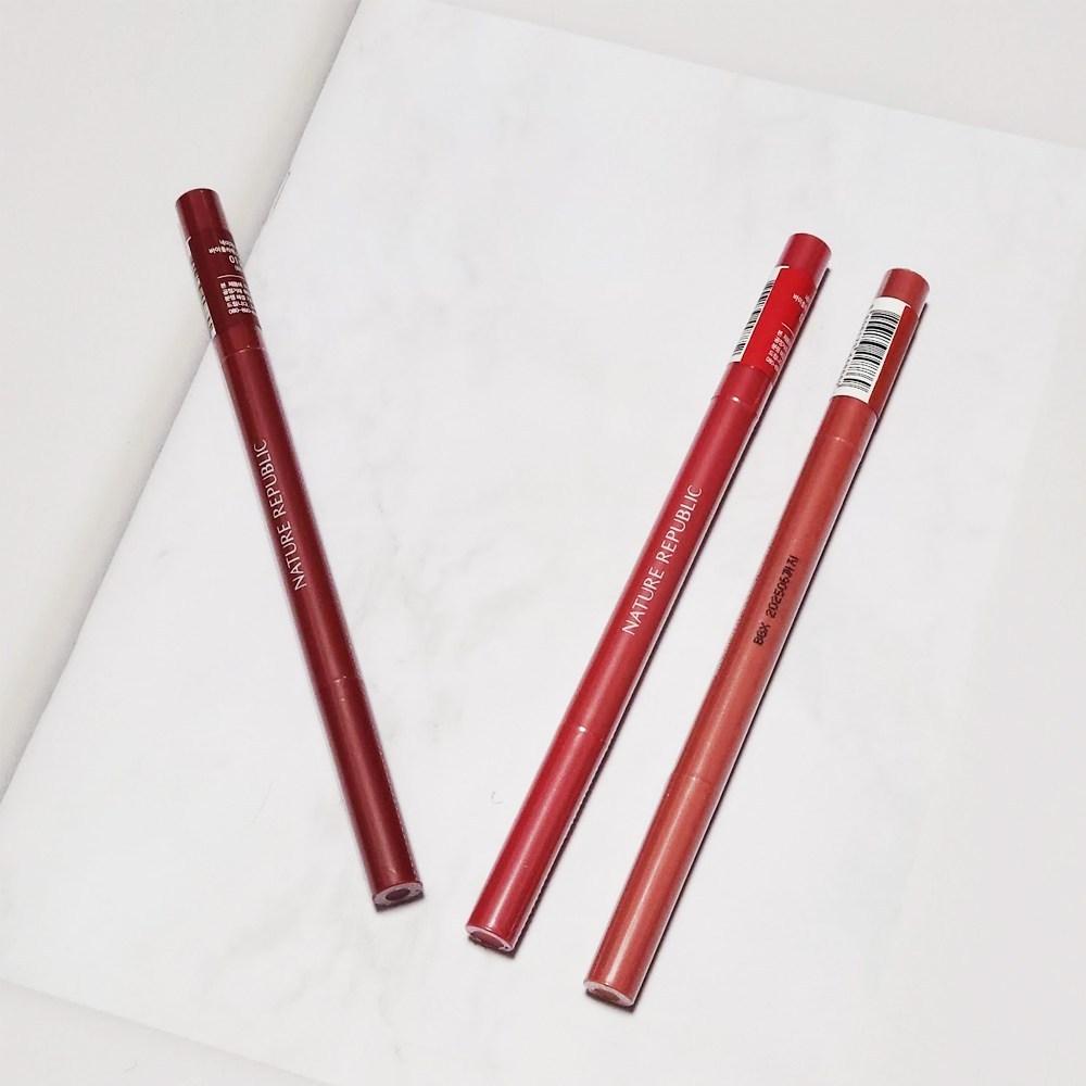 Nature Republic By Flower Auto Lip Liner, No. 1 Wine, 1 ea.