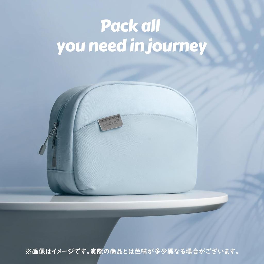 pack all Cosmetic Toiletry Travel Small Item Large Can Store Makeup Business Unisex Pouch, Bag, Pouch, Organizer, Cosmetics, Toiletries, Stylish,