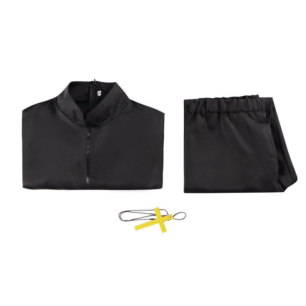 

Белый Святая Женщина И Черный Священник Лоуренс Косплей Костюм Вечеринка Одежда XXXL