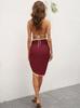 Women's Irregular Stitching Colorful Tassel Beach Dress with Sun Protection