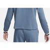 Nike Solid Color Stand Collar Long Sleeve Short Sweatshirt Women sweatshirt Blue FB4152-491
