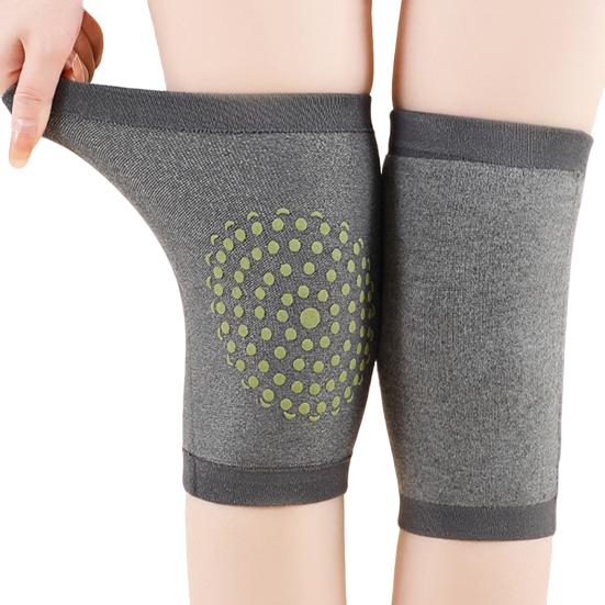 

Aicao Защита колена для мужчин женщин Кашемировые наколенники Зимний самонагревающийся наколенник для артритных коленей Старые холодные ноги L