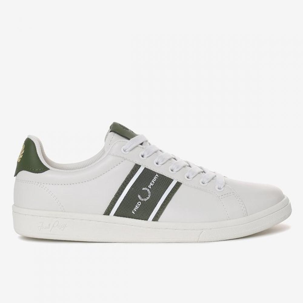 Fred Perry Webbing Leather Sneakers Sfpu2315305 254 220/254(PORSELAIN)