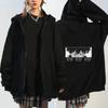 Wiosna jesień japonia Anime My Hero Academia mężczyźni kobiety obszerna bluza z kapturem na zamek Shigaraki Dabi Harajuku Street Streetwear z kapturem