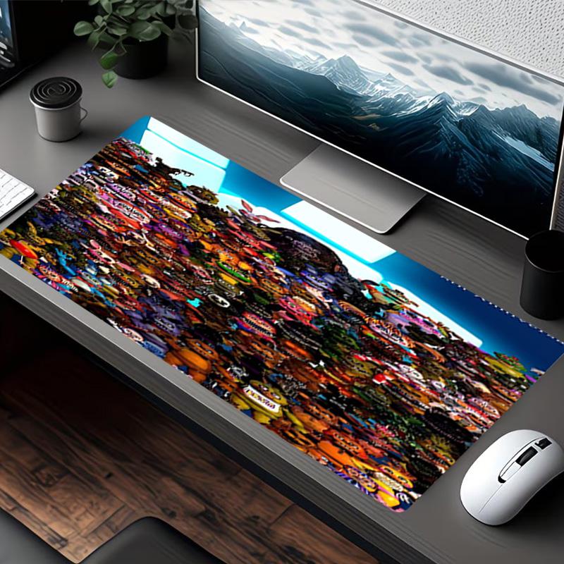 Five Nights at Freddy's Print Mouse Pad, for Keyboard Pad Laptop PC Mat for Office Home Use, Desk Decor, Perfect Birthday Gift for Gamers