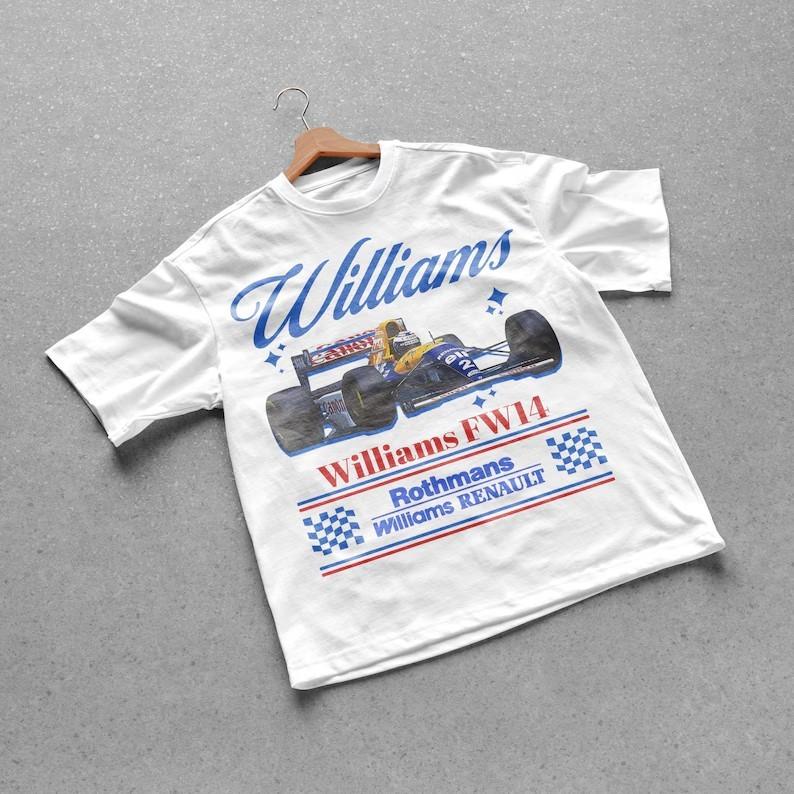 Williams Formula 1 Vintage Tee | F1 merch | Formula 1 gift