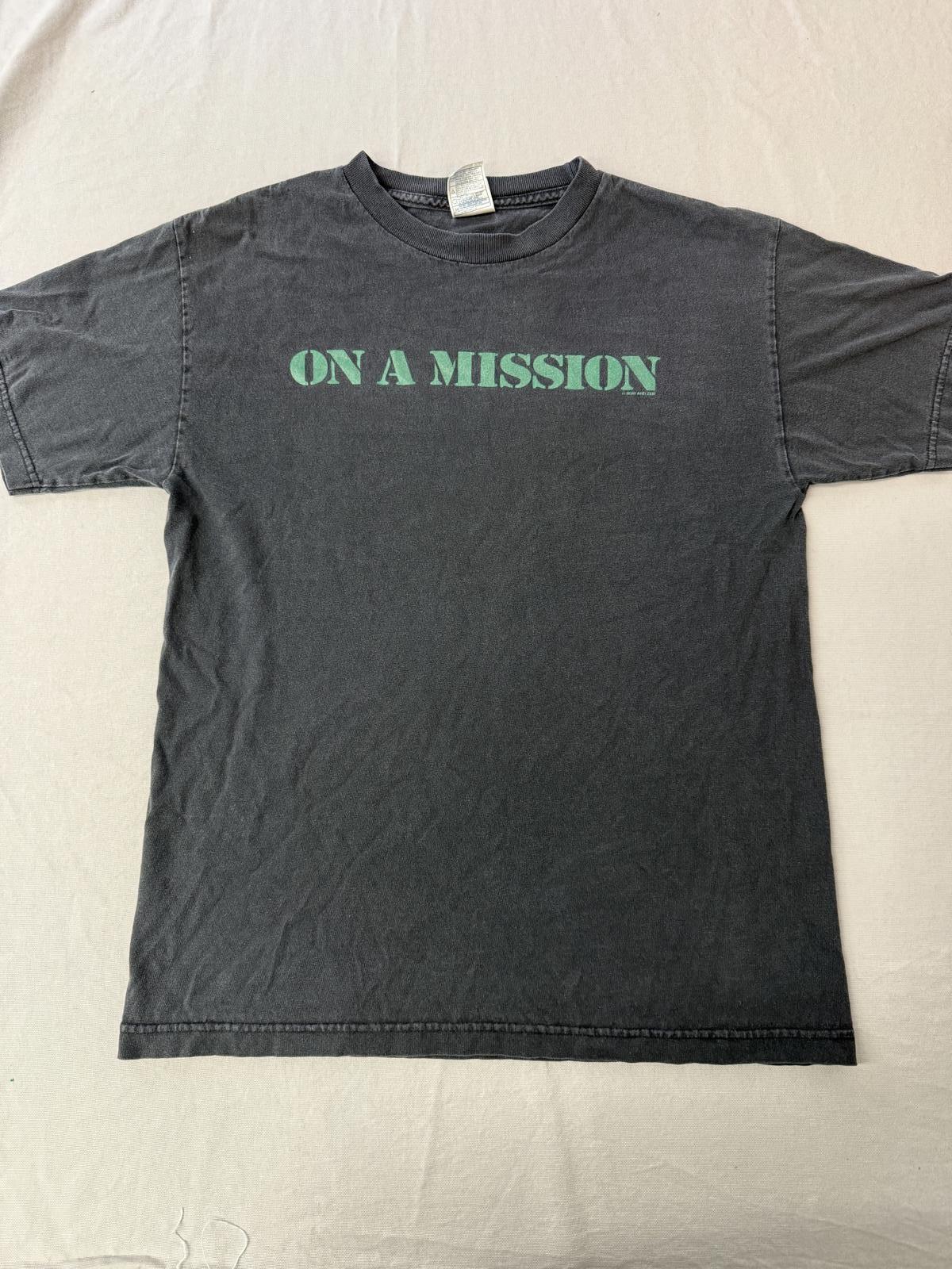 Faded On a Mission T-shirt Now and Zen Tee - M XXXL