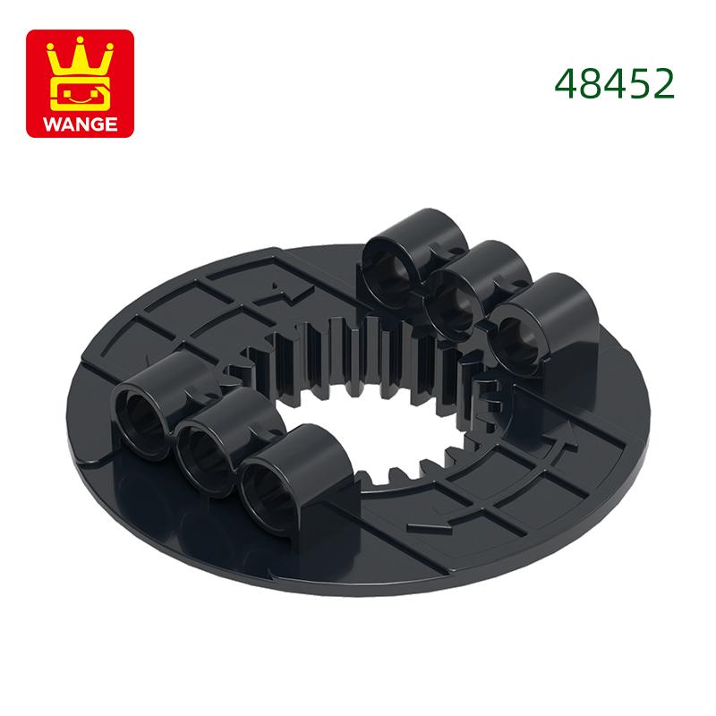 

Non-Toxic 18Pcs/Lot No.48452 24-Tooth Turntable Building Block Moc Color Accessories Compatible With Brick Diy Children S Toy about 161pcs