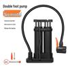 Multi-Functional High-Pressure Portable Foot Pump for Bicycle, Car, Motorcycle & Tricycle