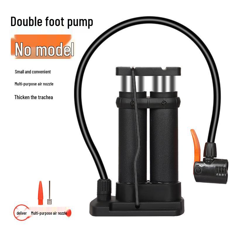 Multi-Functional High-Pressure Portable Foot Pump for Bicycle, Car, Motorcycle & Tricycle