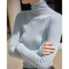 Nai Fufu Women's High-Neck Slim-Fit Wool Knit Sweater: Luxurious Autumn/Winter Base Layer