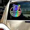 Baby on Board Car Stickers Laser Car Body Rear Window Bumper Decoration PVC Vinyl Film Decal Auto Tuning Accessories