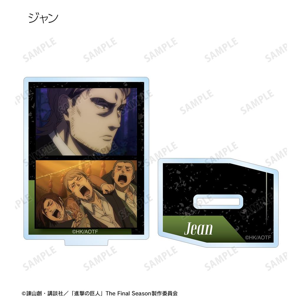 Attack On Titan Trading Scene Acrylic Stand Box 8-piece